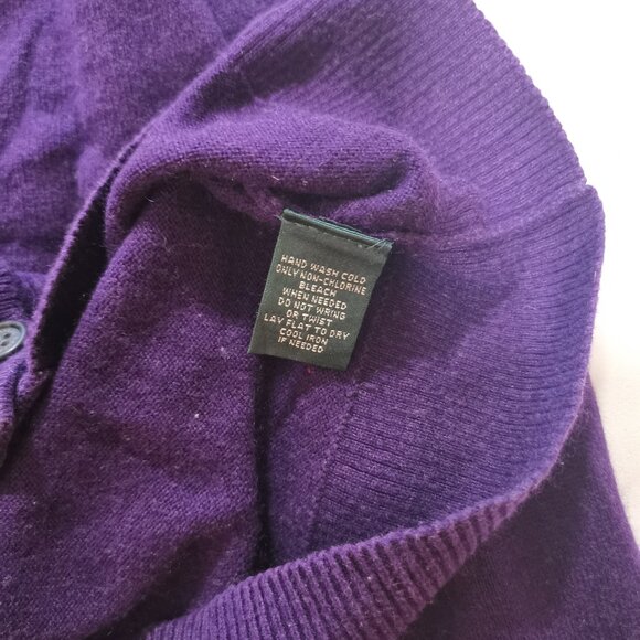 Ralph Lauren Silk and Cashmere Cardigan Size L - Picture 3 of 5